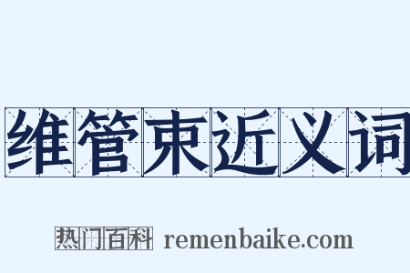 维管束近义词是什么意思的图片